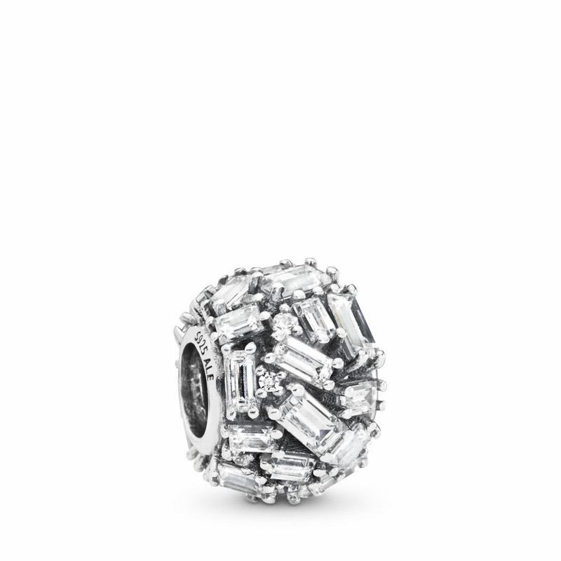 Pandora Australia Chiselled Elegance Charm - Sterling Silver | CGUIAO735